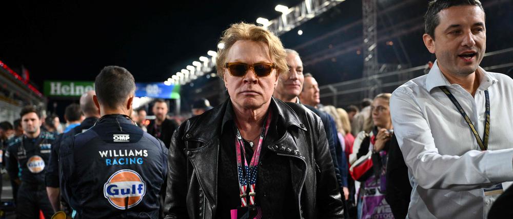 Guns N’ Roses frontman Axl Rose.