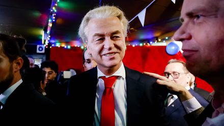 Rechtspopulist Geert Wilders hat die Wahl gewonnen.