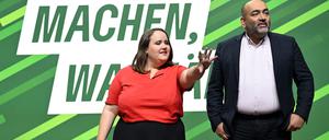 Die Grünen-Chefs Ricarda Lang und Omid Nouripour haben eine Aufarbeitung versprochen.
