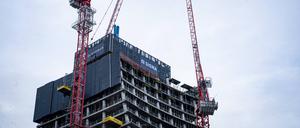 Elbtower in Hamburg, ein Projekt von Signa. 