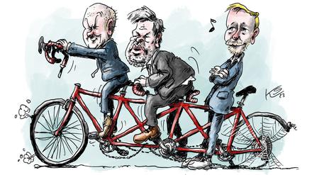 Eine der Stuttmann-Karikaturen aus dem aktuellen Sammelband.