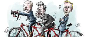 Eine der Stuttmann-Karikaturen aus dem aktuellen Sammelband.