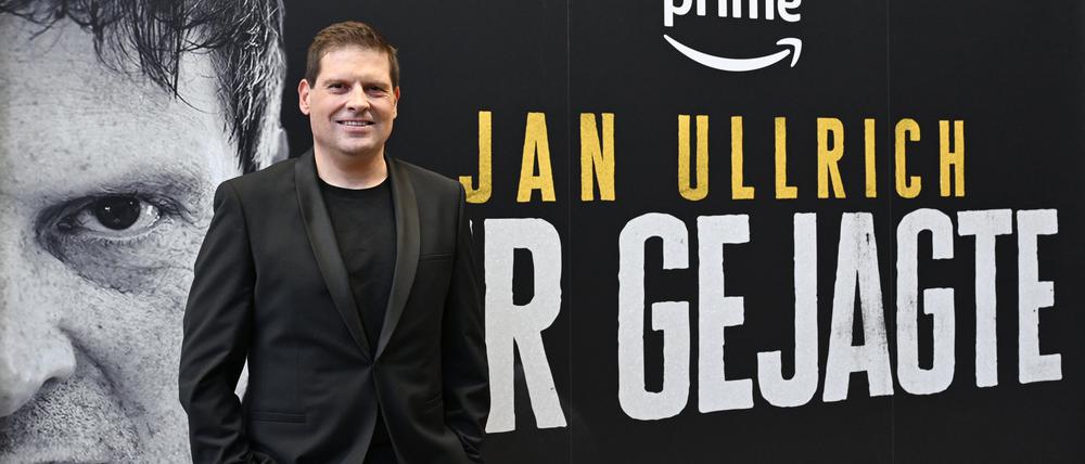 Der ehemalige Radprofi Jan Ullrich stellt seine Dokumentation vor.