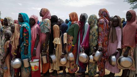 Sechs Millionen Menschen fliehen vor Hunger und Gewalt.