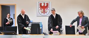 Beginn der Verhandlung vor dem Verwaltungsgericht Cottbus. 