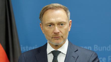Bundesfinanzminister Christian Lindner (FDP).