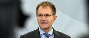 Peter Frank, hier noch als Generalbundesanwalt.