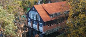 Das Berliner Fischereiamt am Stößensee in Charlottenburg.