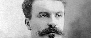 Der französische Schriftsteller Guy de Maupassant 