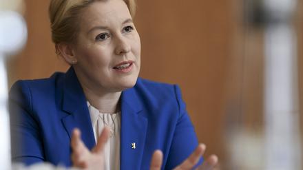 Franziska Giffey (SPD).