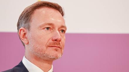 Finanzminister Christian Lindner.