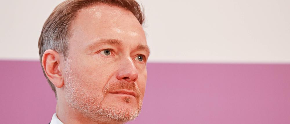Finanzminister Christian Lindner.
