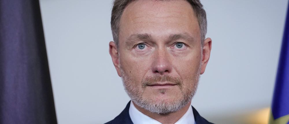 Finanzminister Christian Lindner.