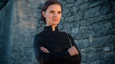 Die ukrainische Dirigentin Oksana Lyniv.