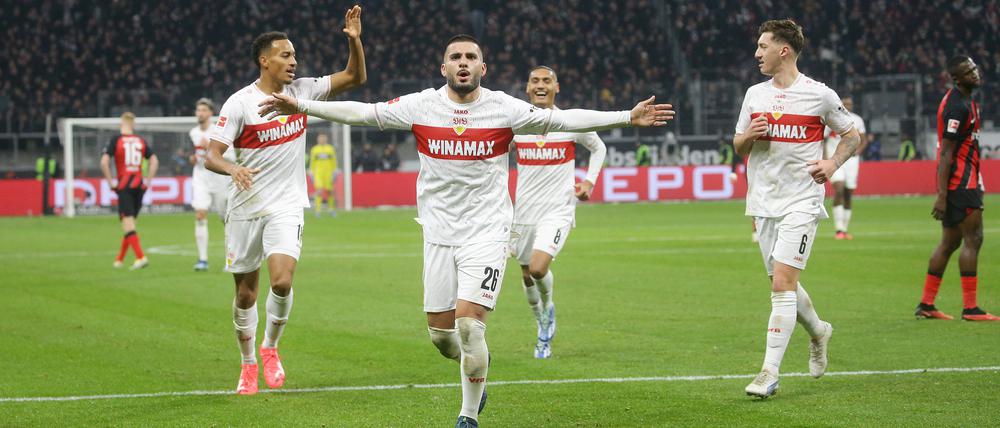 Deniz Undav hat jetzt schon sieben Mal in neun Spielen für den VfB getroffen.
