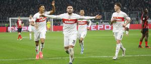 Deniz Undav hat jetzt schon sieben Mal in neun Spielen für den VfB getroffen.
