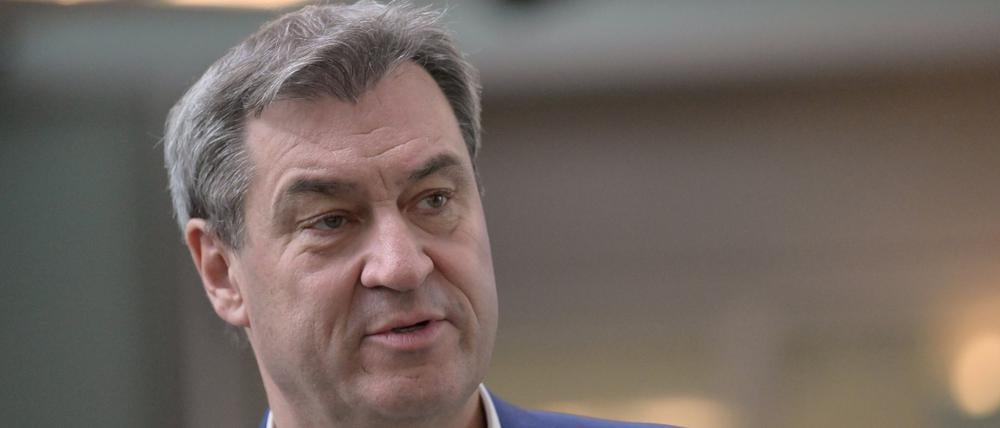 Markus Söder, (CSU) Ministerpräsident von Bayern und CSU-Parteivorsitzender.