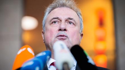 Claus Weselsky, Vorsitzender der Gewerkschaft Deutscher Lokomotivführer (GDL).