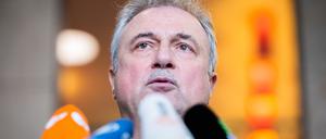 Claus Weselsky, Vorsitzender der Gewerkschaft Deutscher Lokomotivführer (GDL).