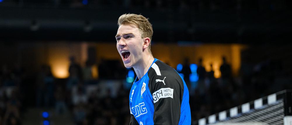 Lasse Ludwig kam am vergangenen Doppelspieltag sowohl bei den Füchsen als auch beim VfL Potsdam zum Einsatz. In beiden Spielen am Sonntag zeigte er eine starke Leistung.