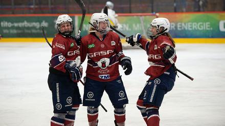Die Eisbärinnen konnten sich einmal gegen Ingolstadt durchsetzen.