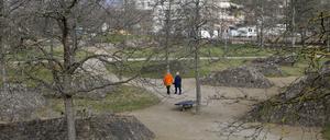 Der Volkspark im Bornstetdter Feld