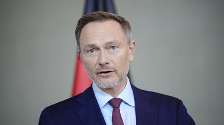 Der Bundesfinanzminister Christian Lindner (FDP).