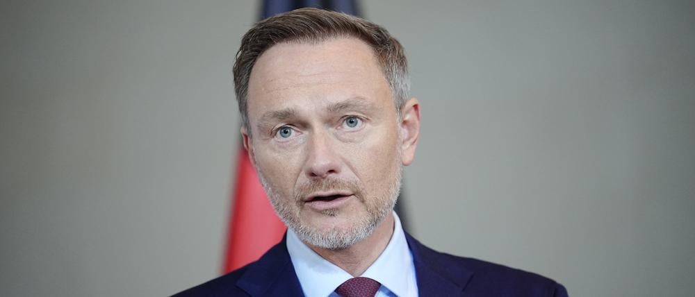 Der Bundesfinanzminister Christian Lindner (FDP).