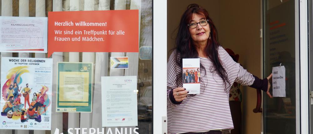 Ute Jaroß leitet das Frauenzentrum in Berlin-Adlershof 