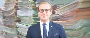 Baustadtrat in Berlin-Lichtenberg Kevin Hönicke (SPD).