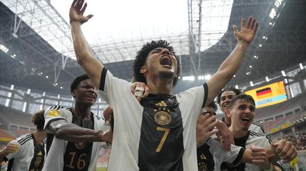 Jubel am Samstag? Die deutsche U 17 trifft dann im Finale der WM auf Frankreich.