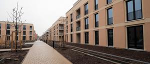 Das neue Pro-Potsdam-Stadtquartier an der Heinrich-Mann-Allee.