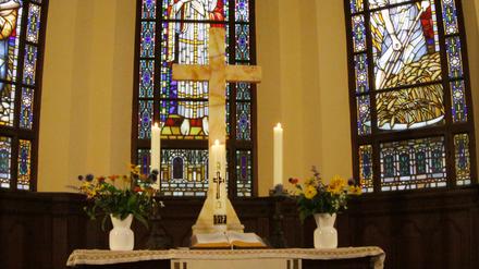 Serie: Glaube in Potsdam Marquardt   Dorfkirche Marquardt  Foto: Manfred Thomas