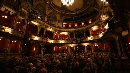 Das Berliner Ensemble war restlos ausverkauft.