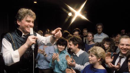 Umjubelt im halben Deutschland: Frank Schöbel 1987.