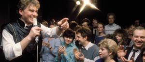 Umjubelt im halben Deutschland: Frank Schöbel 1987.