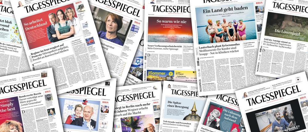 Ein Jahr neuer Tagesspiegel