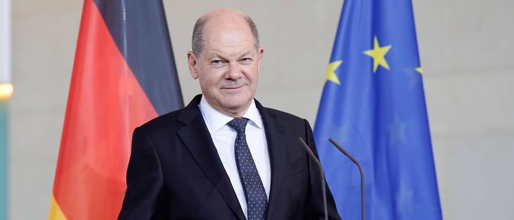 Bundeskanzler Olaf Scholz