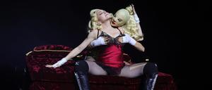 Madonna beim Konzert in London.