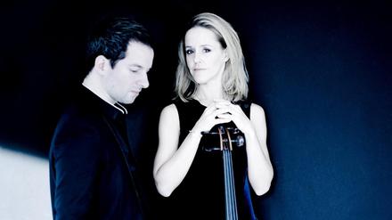 Cellistin Sol Gabetta und Pianist Betrand Chamayou