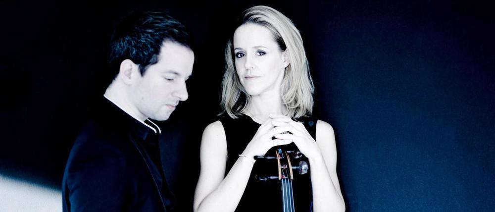 Cellistin Sol Gabetta und Pianist Betrand Chamayou