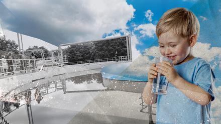 Das Wasserwerk Beelitzhof am Wannsee arbeitet im Verbund mit den Werken im südwestlichen Teil Berlins.