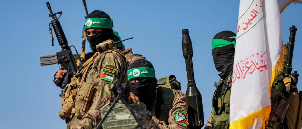 Kämpfer der Hamas am 19. Juli 2023.
