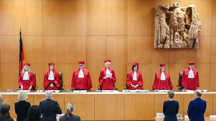 Der Zweite Senat des Bundesverfassungsgerichts.