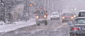Eingeschränkter Service: auch der Winterdienst ist am Montag vom Warnstreik im öffentlichen Dienst betroffen.
