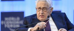 Der ehemalige US-Außenminister Henry Kissinger.