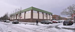 Die Turnhalle der Grundschule am Kirchsteigfeld.