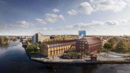 Geschützgießerei Berlin-Spandau, Spree Ecke Havel