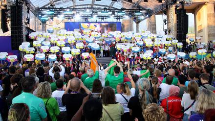 Sehr stimmungsvoll waren die Special Olympics World Games im Sommer.  