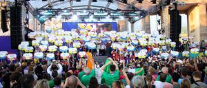 Sehr stimmungsvoll waren die Special Olympics World Games im Sommer.
